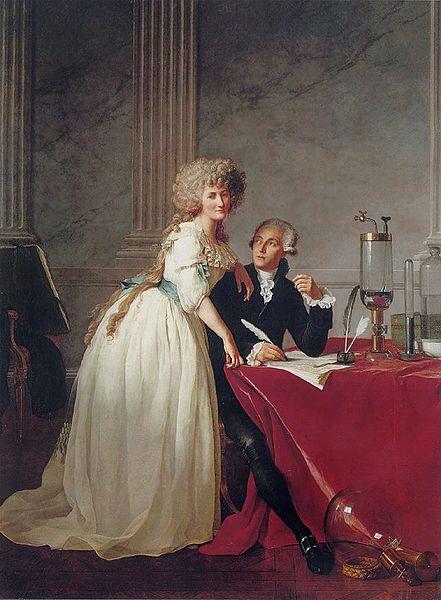 Jacques-Louis David Portrait of Monsieur Lavoisier and His Wife